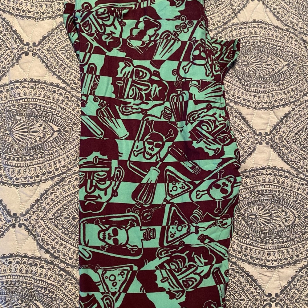 Lularoe OS Halloween Leggings
